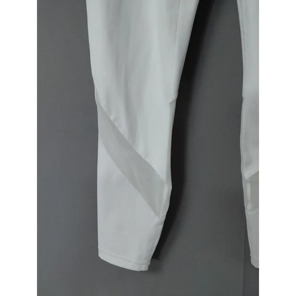 Athleta Gray Stretch Running Pants Women Size M